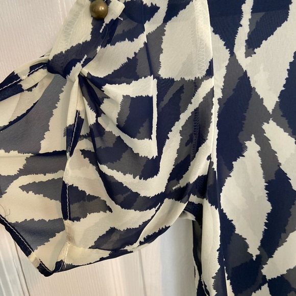 Printed chiffon top - Picture 1 of 2